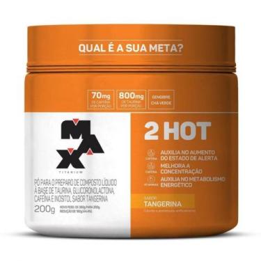 Imagem de 2HOT Termogenico Max Titanium 200g, TANGERINA