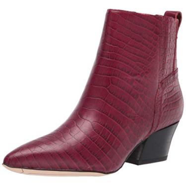 Imagem de Franco Sarto Bota feminina Luca Ankle Boot, Vinho, 9.5