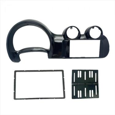 Imagem de Moldura 2 Din Uno Vivace 10/16 Fiorino G3 14/21 Black Piano