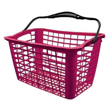 Imagem de KIT 4 Cestas Cestinha De Mercado Siris 12,5lt Cesta Premium Empório - 