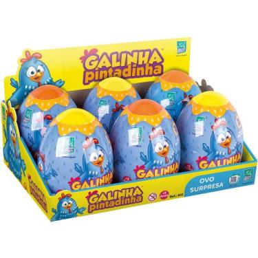Imagem de Brinquedo Display Galinha Pintadinha Ovo Surpresa - Super Toys