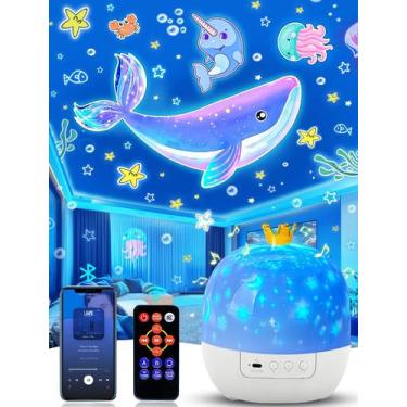 Imagem de Projetor de Luz Noturna Infantil KISTRA com 21 Filmes