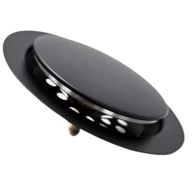 Imagem de Ralo Inteligente Ideal Click 15x15 Redondo Inox Preto Fosco - JN ECOME