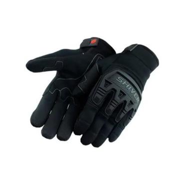 Imagem de Luva Preta SHIVER ROCKET Touch Screen Moto Motociclista Motoboy Frio I