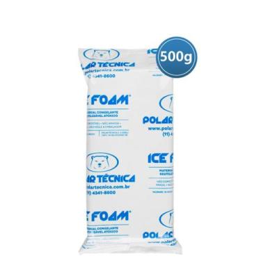 Imagem de Gelo Artificial Espuma Ice Foam 500G  06 Unidades If500_6 - Polar Técn