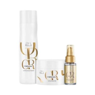 Imagem de Wella Oil Reflections Sh 250ml + Masc 150ml + Oleo 30ml - Wella profis