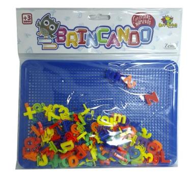 Imagem de Quadro encaixa letras e numero - ART BRINK