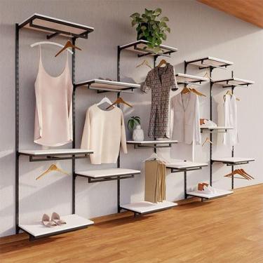 Imagem de Conjunto Estante Cremalheira Comac 6 Estantes 15 Prateleiras 370x200 c