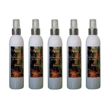 Imagem de Kit 5 Aromatizador De Ambientes Aroma Trunium Frasco 200Ml - Borlen