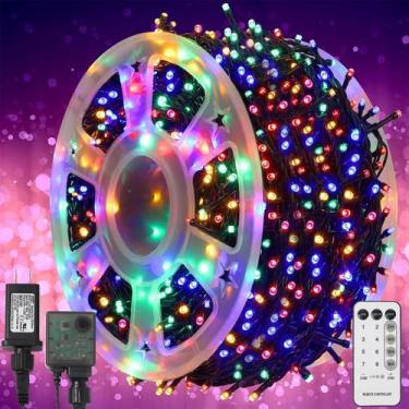 Imagem de Luzes de corda de Natal WATERGLIDE 1000 LED multicoloridas