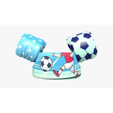 Imagem de Boia Salva Vidas Infantil Sea Float Futebol 25 a 35kg