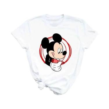Imagem de Camiseta Kawaii De Mickey, Minnie E Pato Donald Da Disney, Estilo Hara