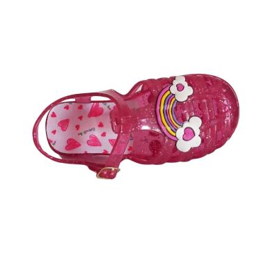 Imagem de Sandália Estrelinha Feminina Bebê com Laço - Conforto e Estilo para os Pequenos Pés