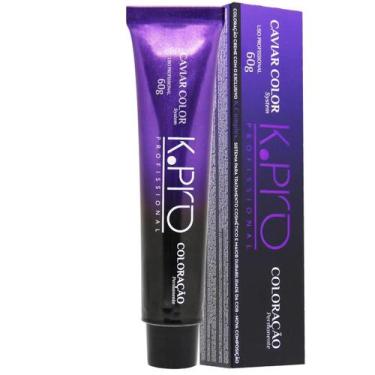 Imagem de Coloração kpro permanente 1.0 preto 60g, 6.66 LOURO ESCURO VERMELHO IN