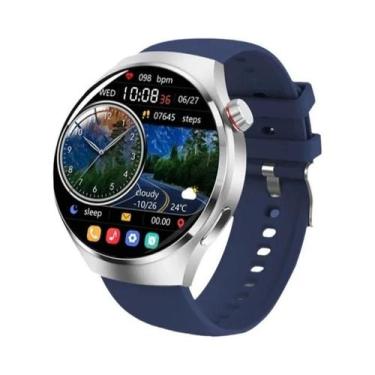 Imagem de Relógio Inteligente Esportivo Masculino GPS GT4 pro Com Tela AMOLED De