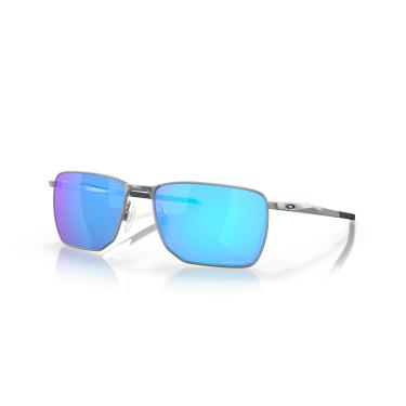 Imagem de Óculos de Sol Oakley Ejector 0OO4142 414204 Tam 58 / Prata - Lentes Prizm Sapphire