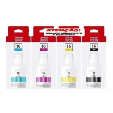 Imagem de kit 04 tintas GI16 Original GX6010  GX7010 - SPAK