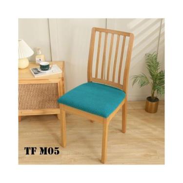 Imagem de Pacote de 6 capas de assento para cadeiras Cuadrille - Lightbek Offici