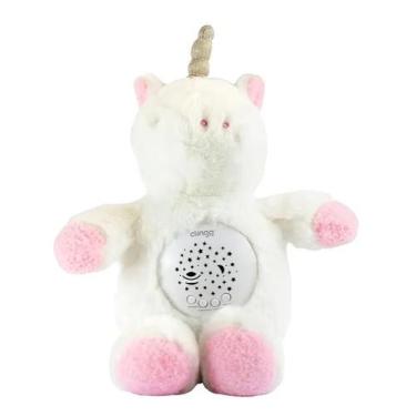 Imagem de Brinquedo Bichinho de Pelúcia Projetor Luz e Som Unicórnio - Geek Trek