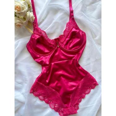 Imagem de Body Giorgia Pink - Sexshop Pimentinha 