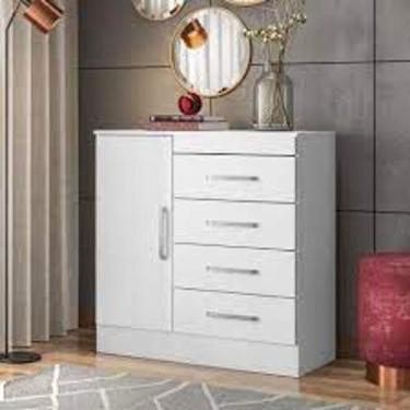 Imagem de Comoda montevideu branco - DEMOBILE