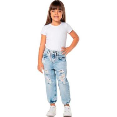 Imagem de Calça jeans feminina infantil - Lolo