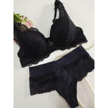 Imagem de Conjunto rendado - Simples Desejo moda íntima