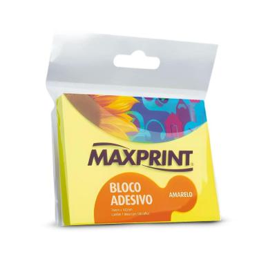 Imagem de Bloco De Notas Adesivas Post-It Grande 100Fls Maxprint