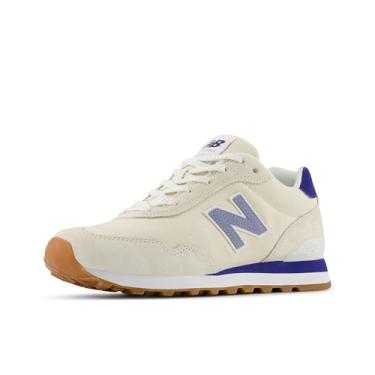 Imagem de New Balance Tênis feminino 515 V3, Linho/chuveiro crepúsculo/tinteiro, 34