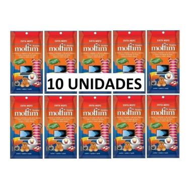 Imagem de 2X Kit 10 Evita Mofo Desumidificador Moffim 110G Roupa Close