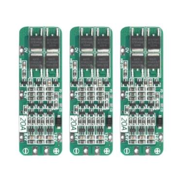 Imagem de Carregador De Bateria Inteligente BMS 12V 20A 3S 18650 Li-ion Com Prot