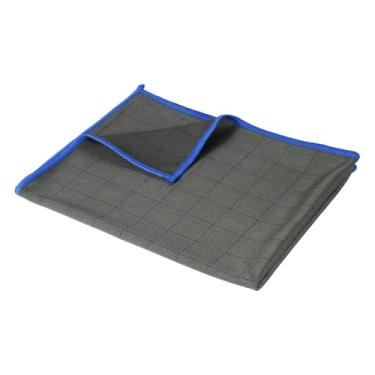 Imagem de PATIKIL Pano de microfibra de carbono de 50,8 cm x 40,6 cm, 1 peça de toalhas de limpeza ultra absorventes sem fiapos, toalha de secagem de vidro de polimento para espelho janela, cozinha, carros