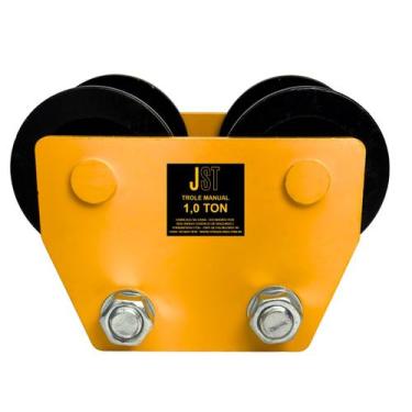 Imagem de Trole Manual / Carro Trolley 1000kg - 1 Tonelada para Talha JST - 0001