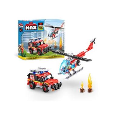 Imagem de Blocos de Montar Max City Fire Rescue 265 peças