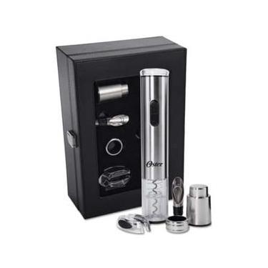 Imagem de Kit de Abridor de Vinho Elétrico Oster 8055 - Prata