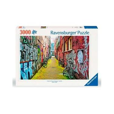 Imagem de Puzzle 3000 peças Arte na Rua Ravensburger 12000807 Puzzle 3000 peças Arte na Rua - Importado - Ravensburger 12000807