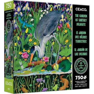 Imagem de Ceaco - Brilha no escuro - O Jardim das Delícias Terrestres - Quebra-cabeça de 750 peças