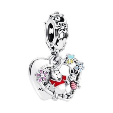Imagem de Charm Beads DIY Da Disney Mickey Minnie Stitch Angel Para Pulseira Fem