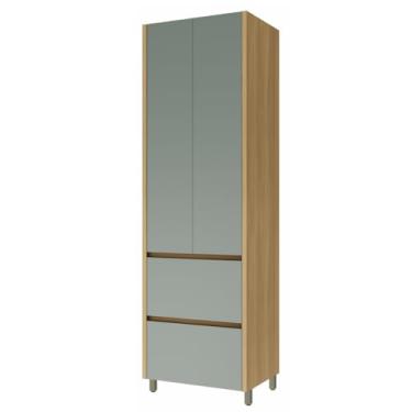 Imagem de Armário de Cozinha Paneleiro 2 Portas 2 Gavetas 100% Mdf Raissa