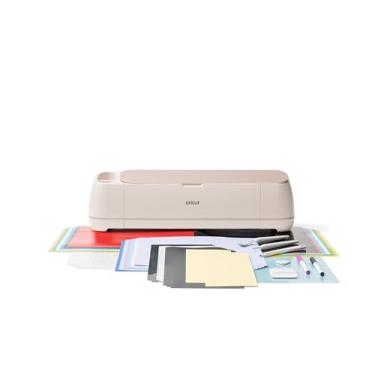 Imagem de Cricut Kit Maker 4 – Máquina de Corte Inteligente, Cor Seashell, Inclui Smart Vinyl, Papel Cartão, Transfer Tape, Iron-On HTV, Base, Canetas, Kit de Ferramentas e 25 Imagens no App Design Space