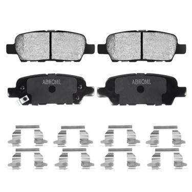Imagem de Conjunto de pastilhas de freio a disco de cerâmica premium traseiro adequado para Nissan Altima Pathfinder Rogue Sentra 350Z 370Z Murano Maxima Quest Juke, para Infiniti EX/FX/G/M 35/37/45, para Q50