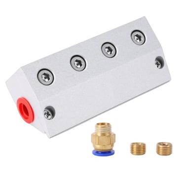 Imagem de Fafeicy Faca de Ar Industrial, Lâmina de Soprador de Ar, Bico de Sopro de Comprimido Com Interface de Rosca de 1/4 pol. para Remoção de Poeira de água do Compressor de