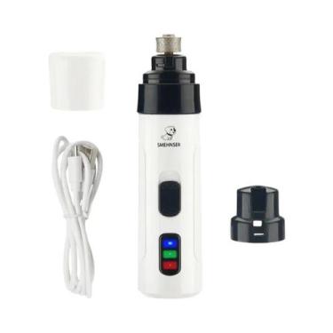 Imagem de Cortador De Unhas Recarregável USB Silencioso Para Cães E Gatos, Apara