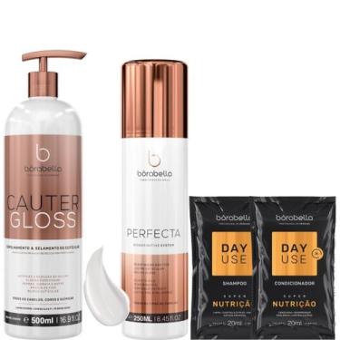 Imagem de Borabella Cauter Gloss 500ml + Perfecta Progressiva 250ml