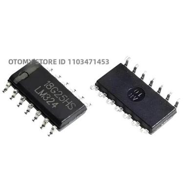 Imagem de 50-100 peças 100% novo chip amplificador operacional lm324 lm324dr qua