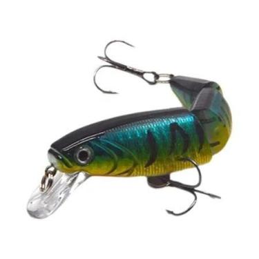Imagem de Isca Artificial Rígida Para Robalo Com Olhos 3D, Crankbaits, Minnow, S