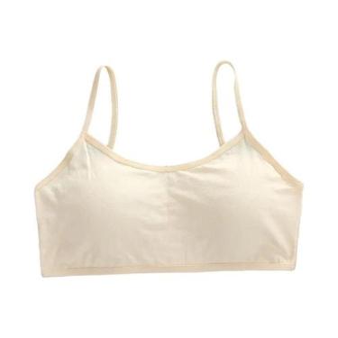 Imagem de Sutiã Esportivo Sem Fio Para Meninas Adolescentes, 3 Peças, Roupa Ínti