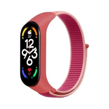 Imagem de Pulseira De Substituição Em Nylon Para Xiaomi Mi Band 7 NFC 6 5 4 3 Sm