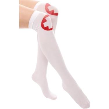 Imagem de Meia-calça Profissional Enfermagem Antiderrapante - Genérico