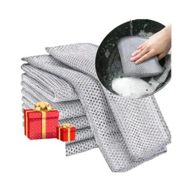 Imagem de Pano De Limpeza Mágico Dupla Face Reforçado Para Cozinha, Louça E Pane